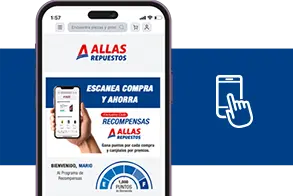 ALLAS REPUESTOS APP - Servicio destacado